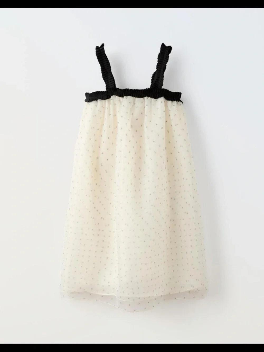 Zara Dotted Balloon Dress ( size 13-14) NEW